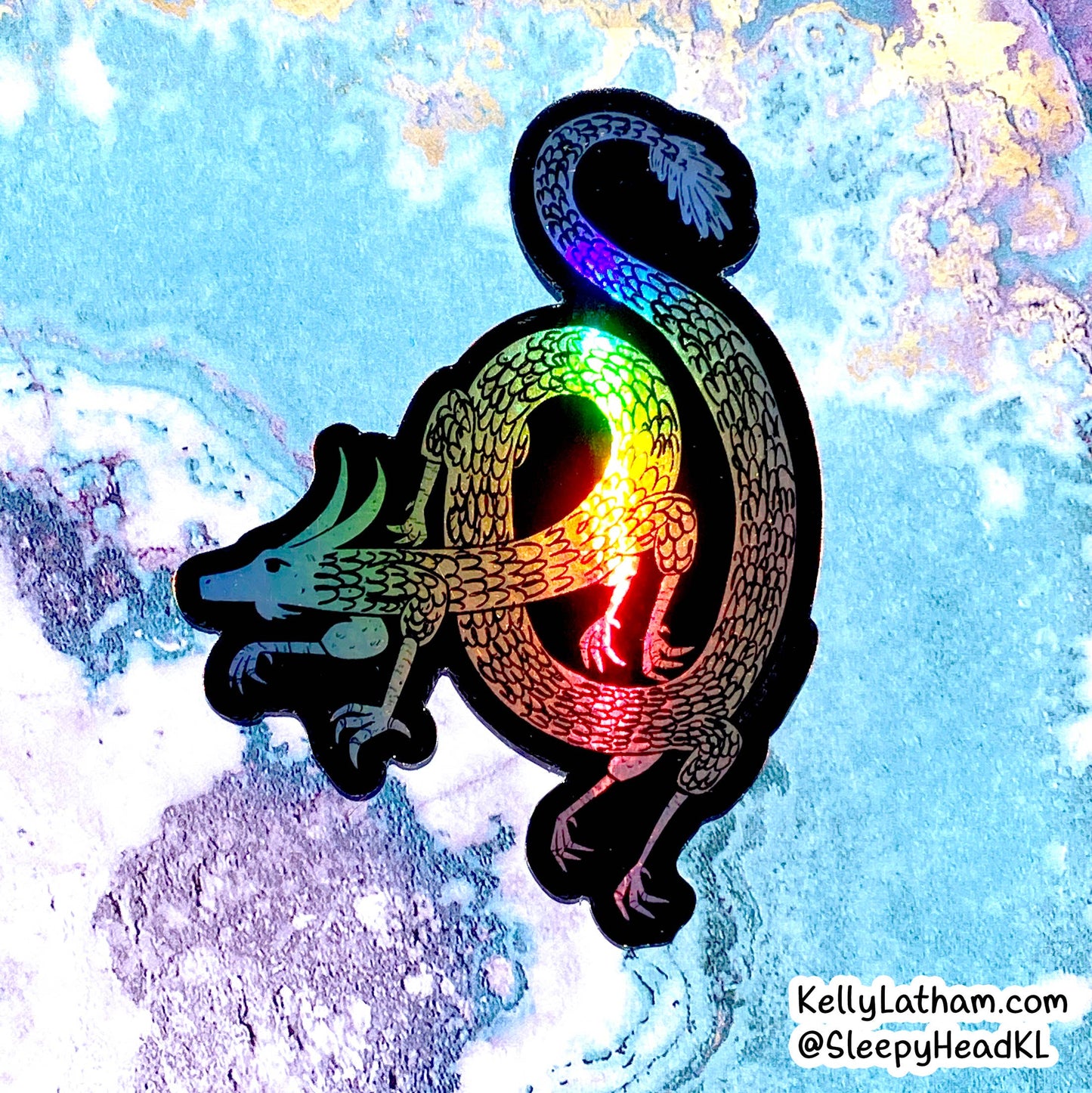 Dragon Waterproof Vinyl Sticker