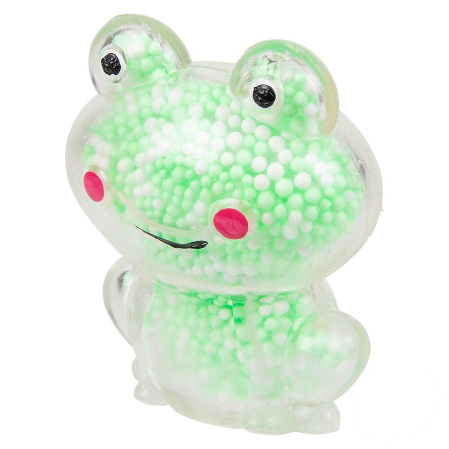 Mini Squeezy Foam Bead Frog Kids Toy - 1PC