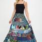 Kathmandu Imports - Multi-patch Maxi Skirt (KT-1424)