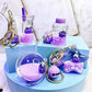 Eggplant Floaty Key Charm