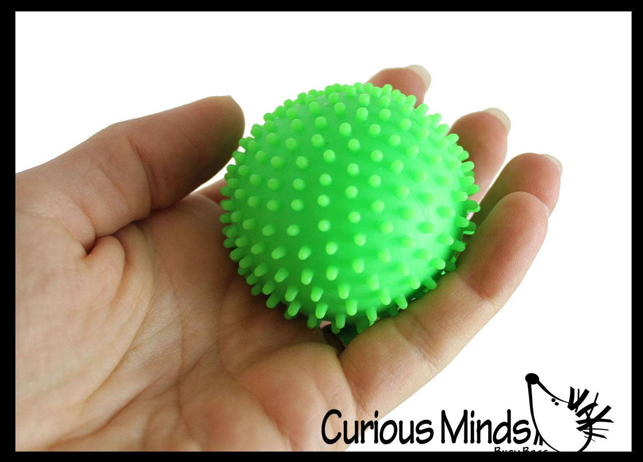 Spiky Bumpy Soft Doh Filled 1.7" Stress Ball Squishy 1PC