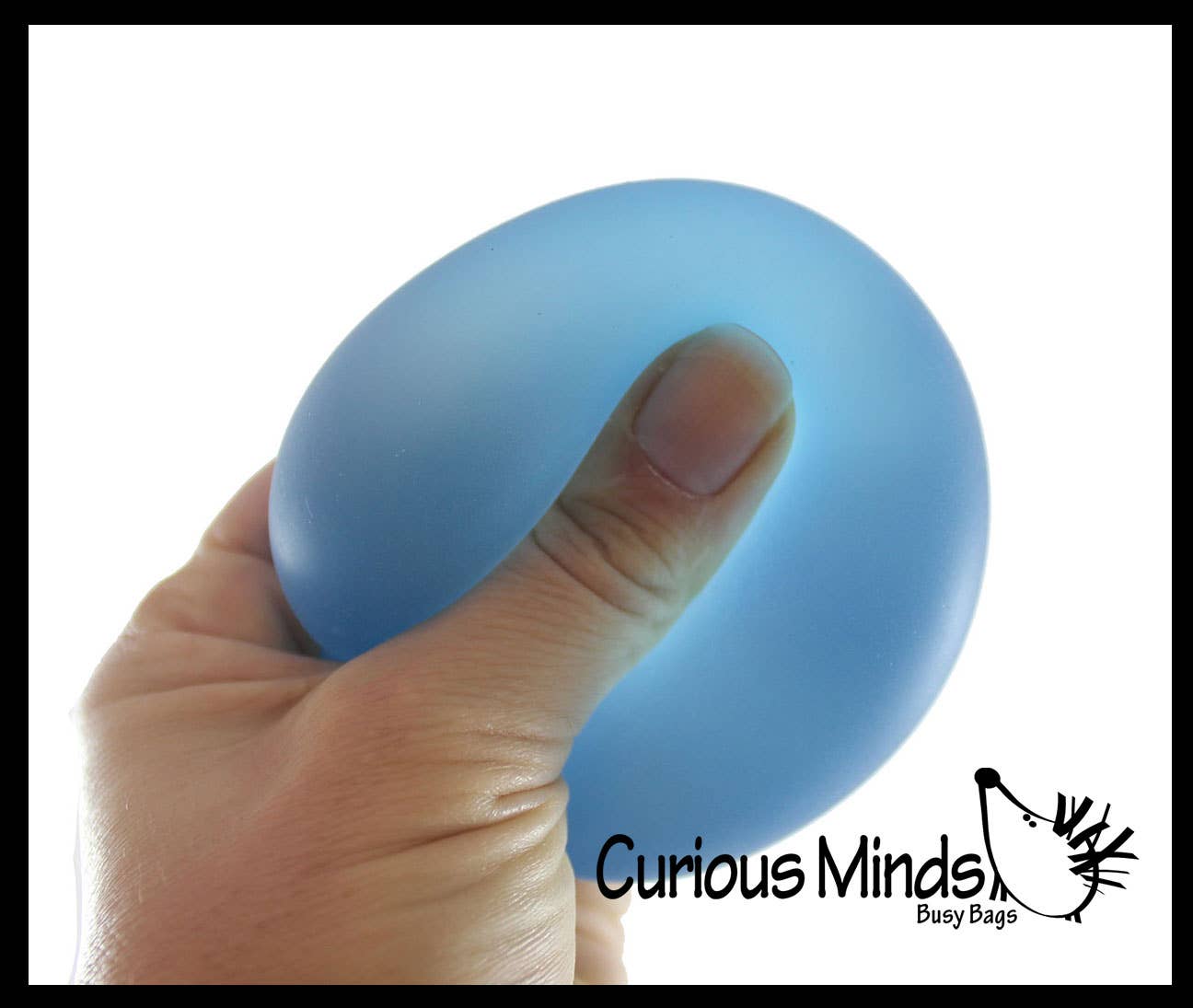Curious Minds Toys - 1 Boxed Sugar Ball - Thick Glue/Gel Stretch Ball -  Squishy