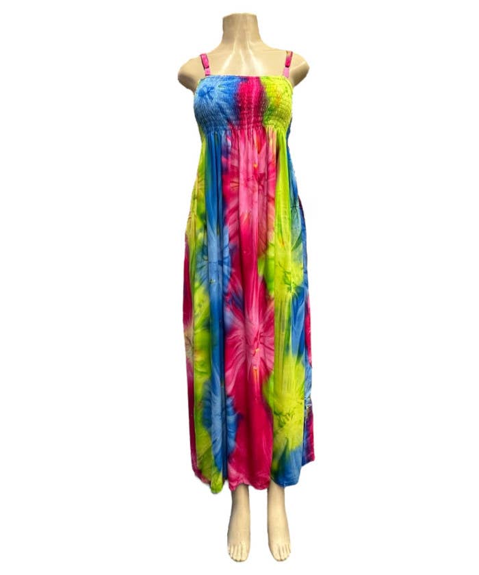 DK Hawaii - Long Tie Dye Maxi Dress