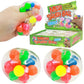 Clear Smooth Colorful Orb Ball Stress Toy 1 PC