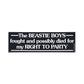 Right to Party Bumper Sticker