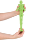 6" NEON GREEN STRETCHY SAND TOY SOLDIER 1 PC
