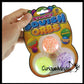 Small 1.5" Confetti Bead Ball Set with Thick Gel.  1 Set