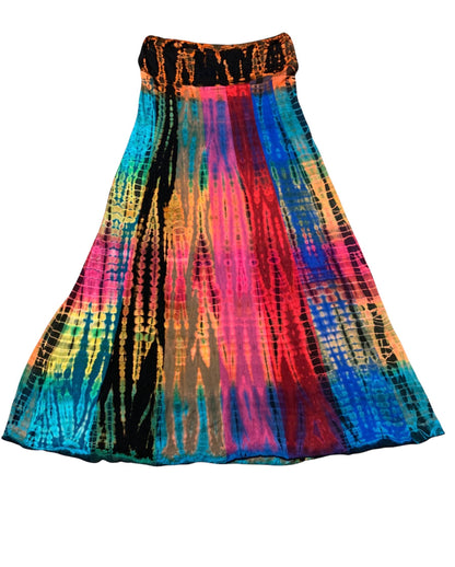 Rising International Inc - Tie Dye Long Skirts KTP2139