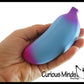 1 Random Rainbow Colored Squishy Sand Banana Toy