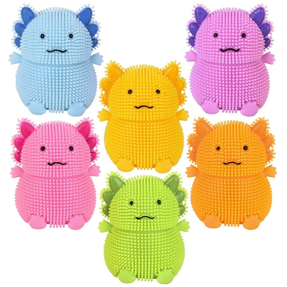 4" Axolotl Puffer Squishy Toy 1PC