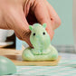 SqueezeSquad Taba Deluxe Premium Silicone Squishy Fidget Toy - Green Hamster