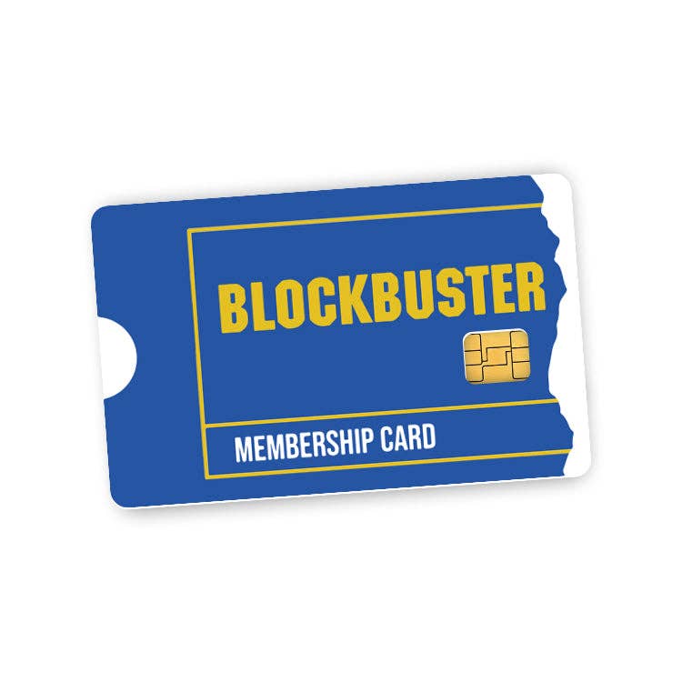 Blockbuster Credit Card Skin (Decal) – Snark Gifts