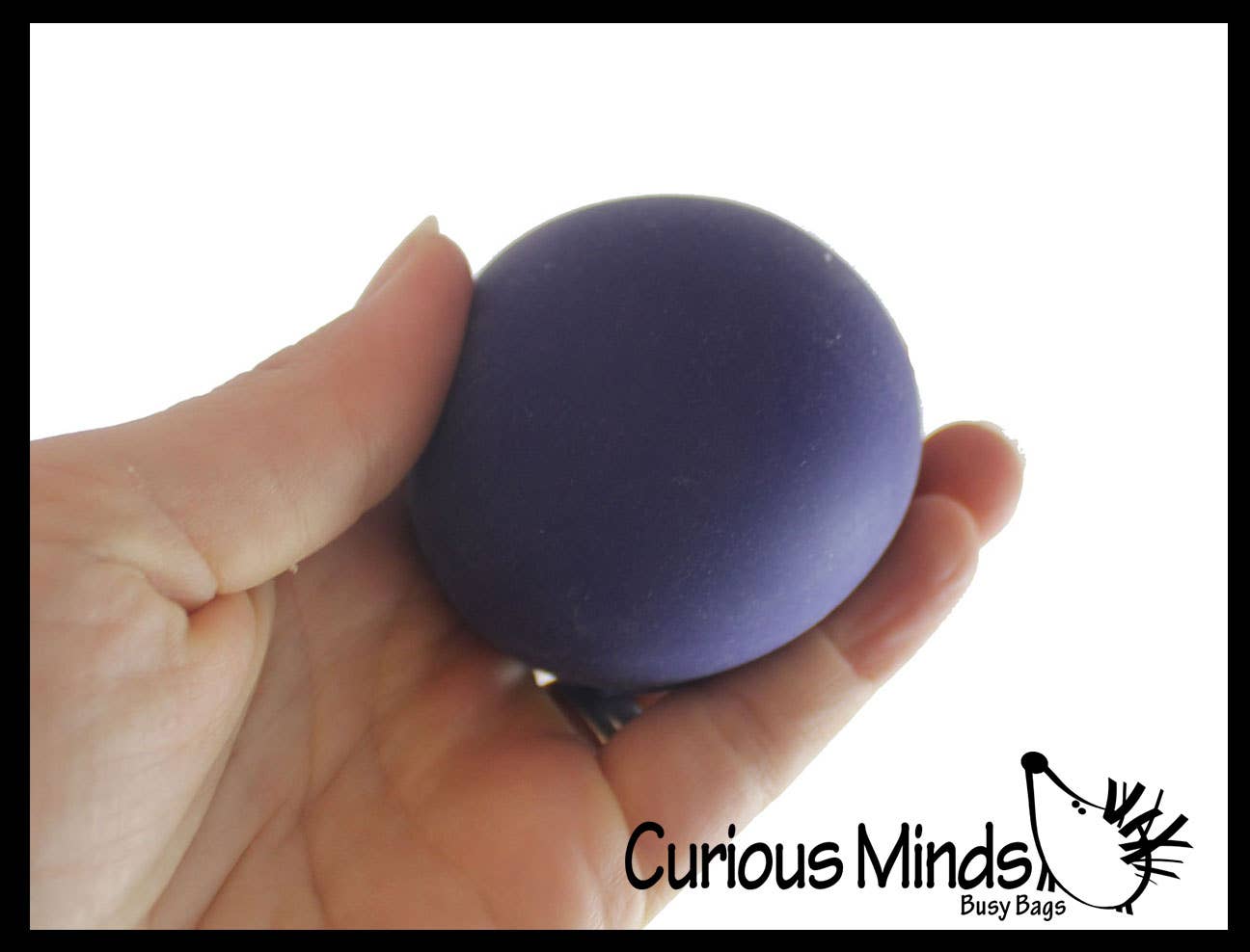 Curious Minds Toys - 1 Boxed Sugar Ball - Thick Glue/Gel Stretch Ball -  Squishy