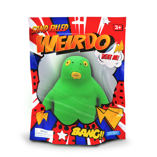 Sand Filled Weirdo - Green Head Fish