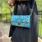 Umays Boho - Rug Design Crossbody Bag, Handmade Small Bag for Women