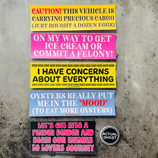The Silver Spider - Enemies to lovers fender bender smut Bumper Sticker books
