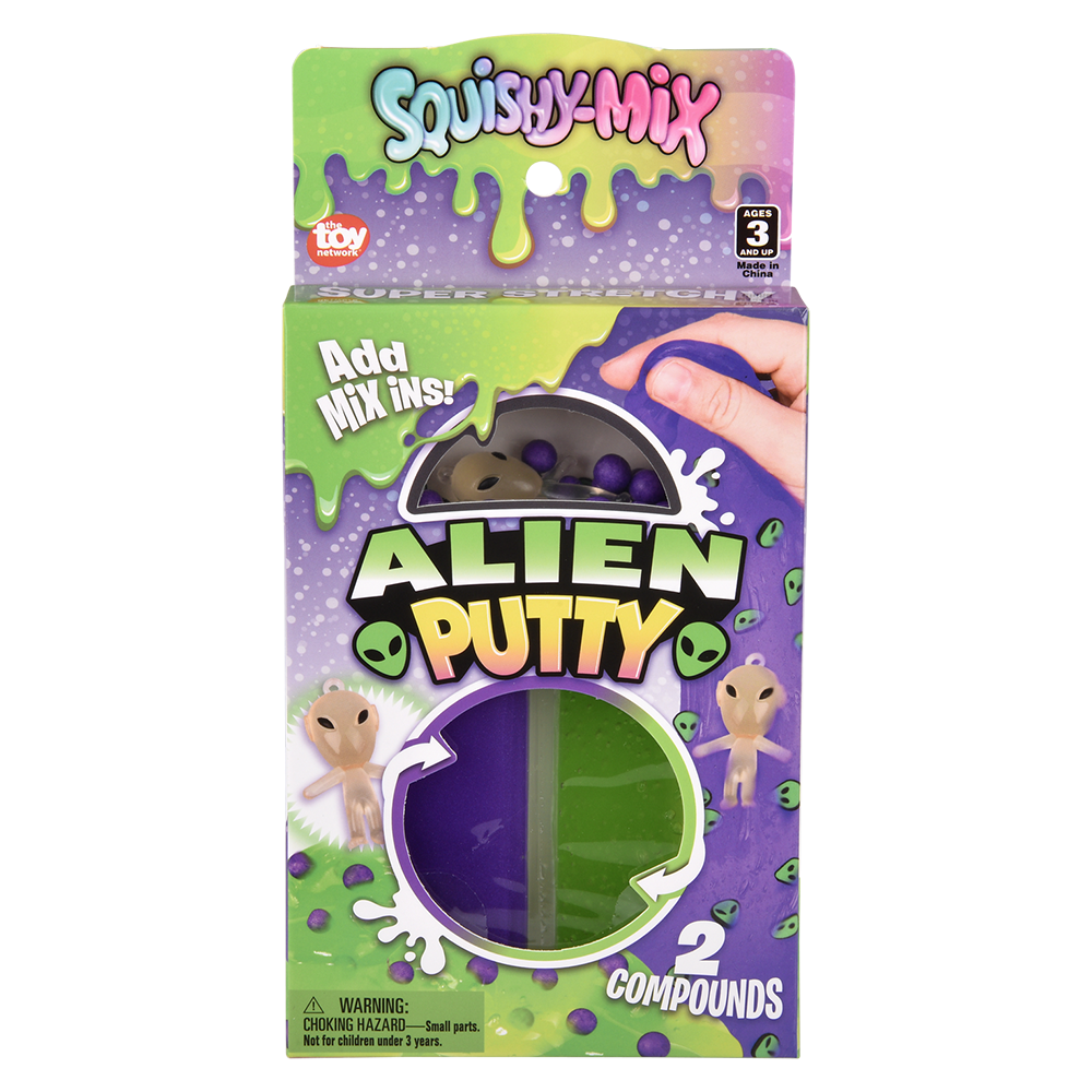 SQUISHY-MIX ALIEN PUTTY