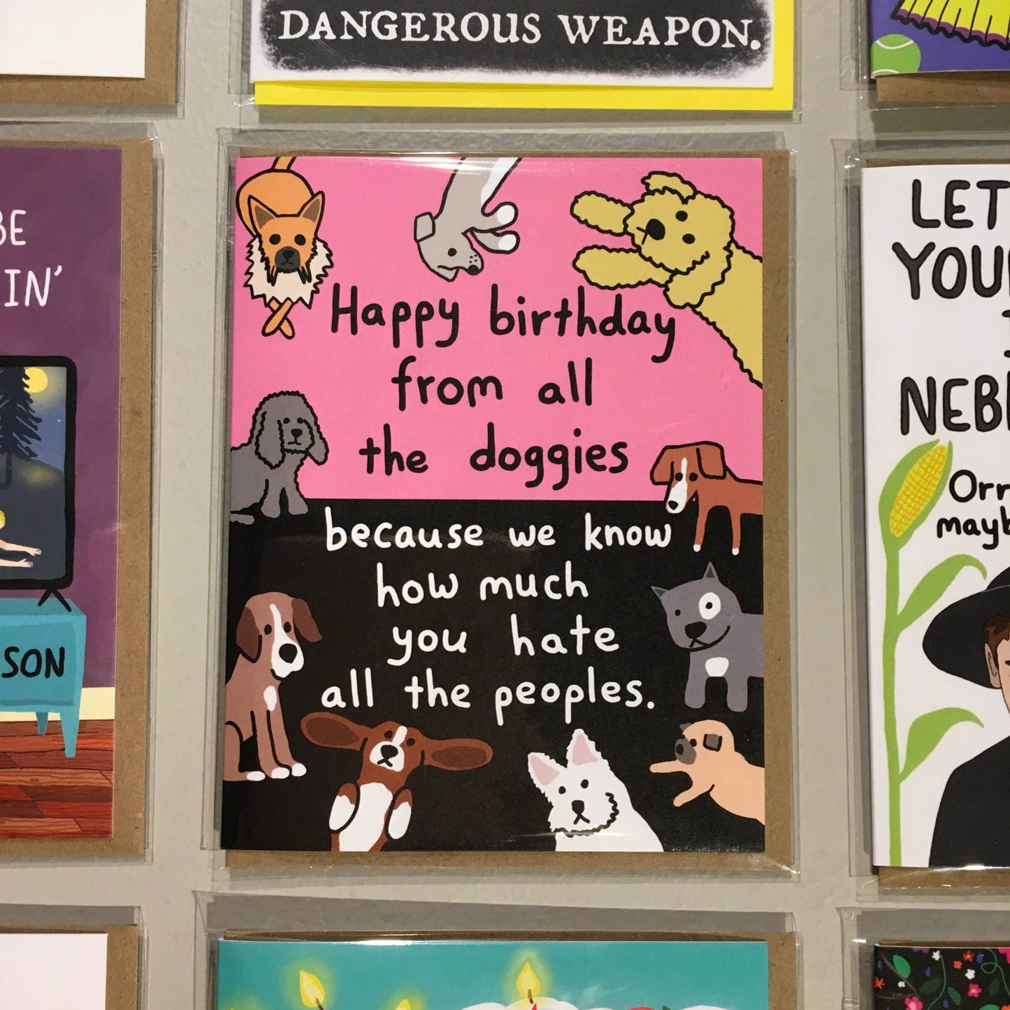 Happy Birthday From All The Doggies