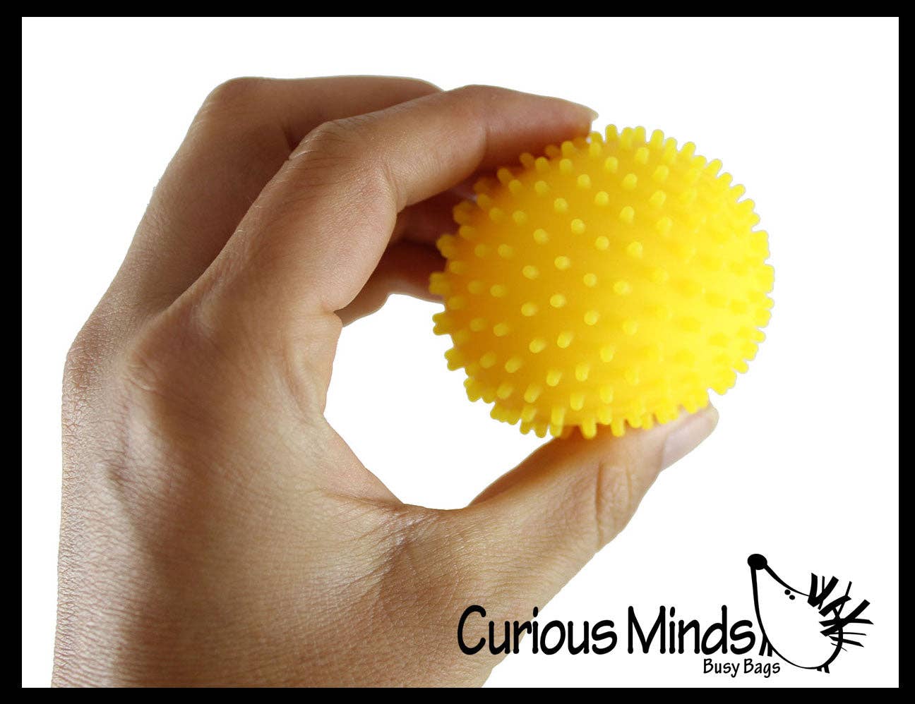 Spiky Bumpy Soft Doh Filled 1.7" Stress Ball Squishy 1PC