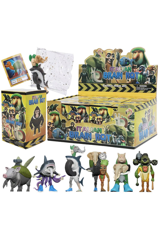 Brain Rot Creature Figurine Blind Box - 1 PC