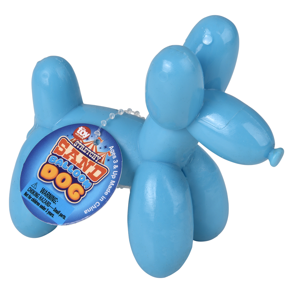 3.5" STRETCHY AND SAND BALLOON DOG  1PC