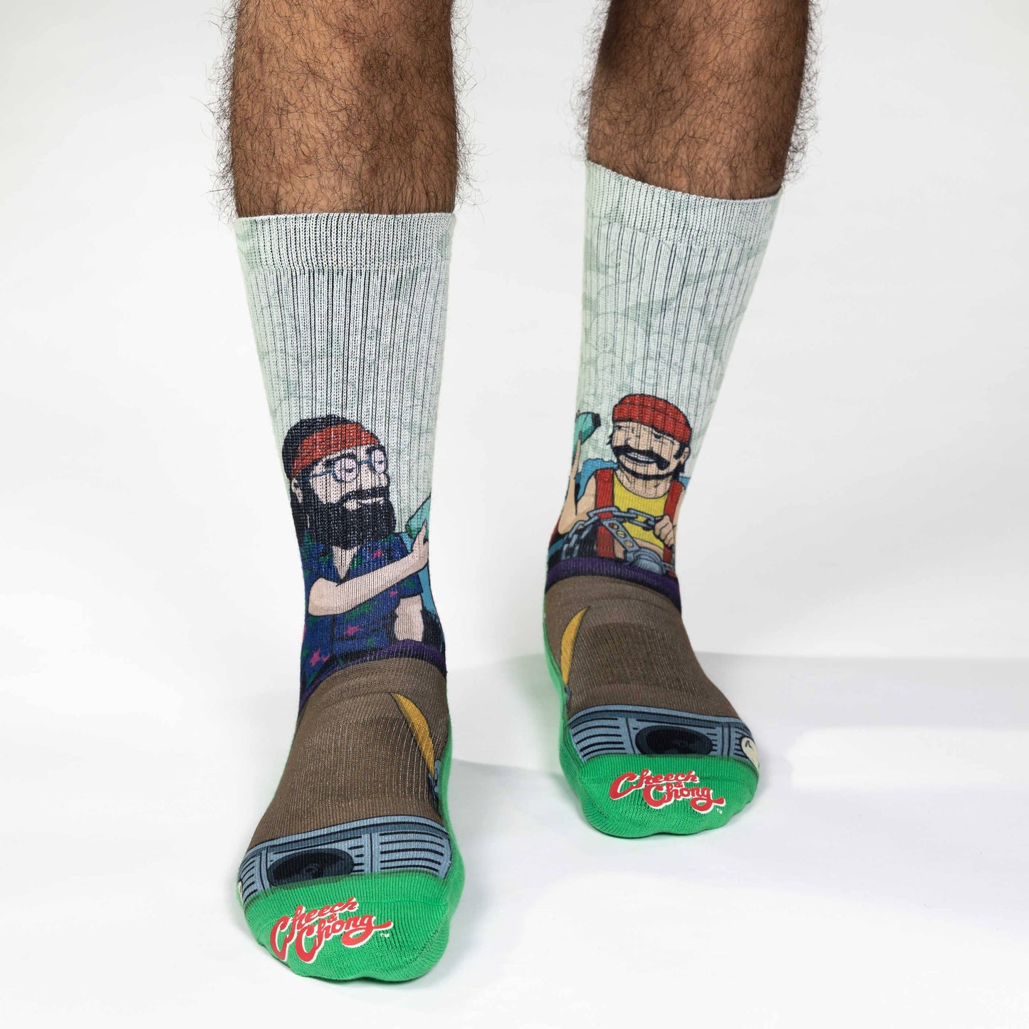 Good Luck Sock - Men's Cheech & Chong Pass the Blunt Socks [CLEARANCE]