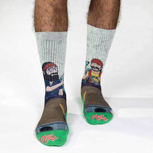 Men's Cheech & Chong Pass the Blunt Socks