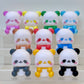 Colorful Panda mini Figurines