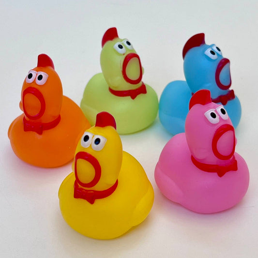 Colorful Mini Chicken Figurine