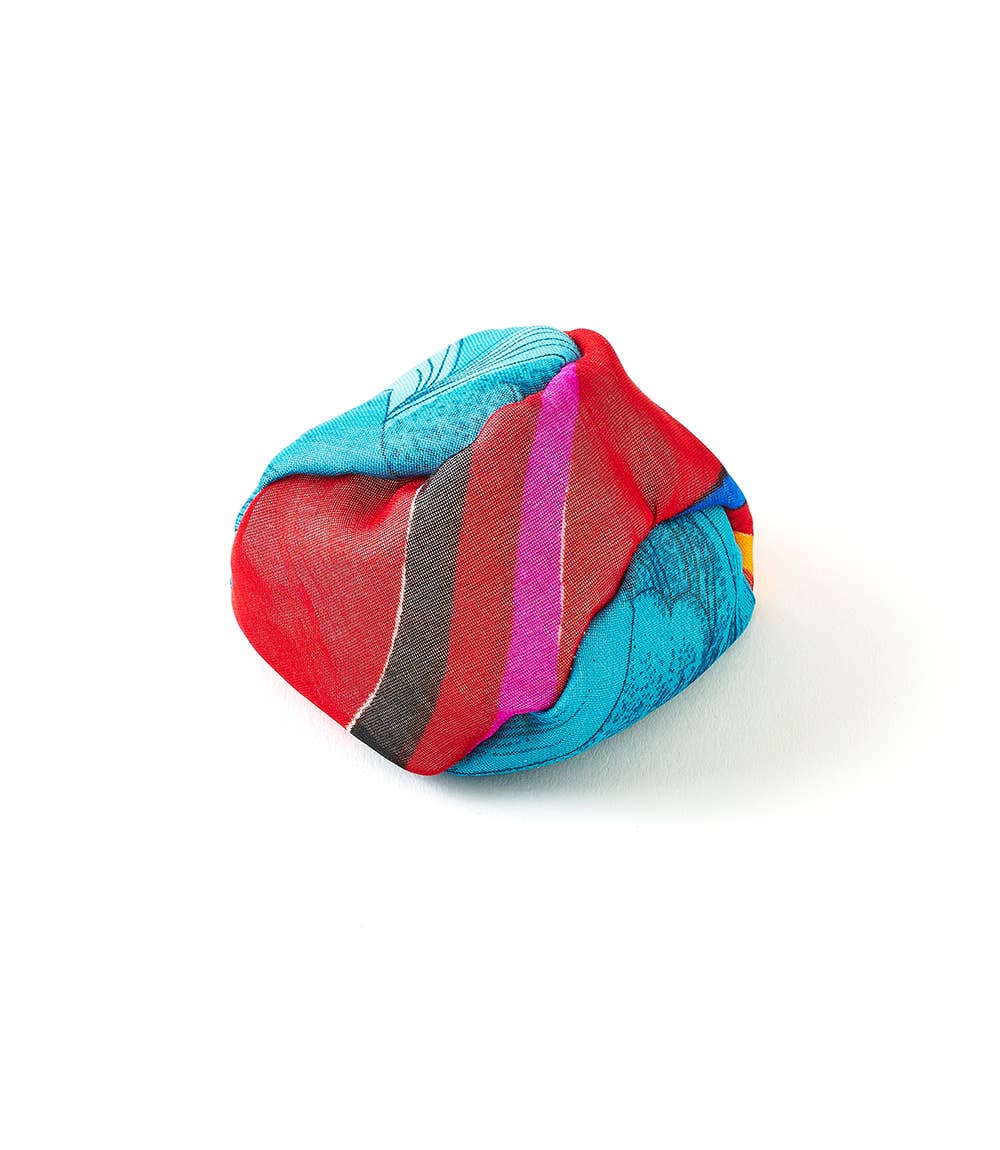 Fair Trade - Hacky Sack Footbag - Upcycled Sari material, Handmade.