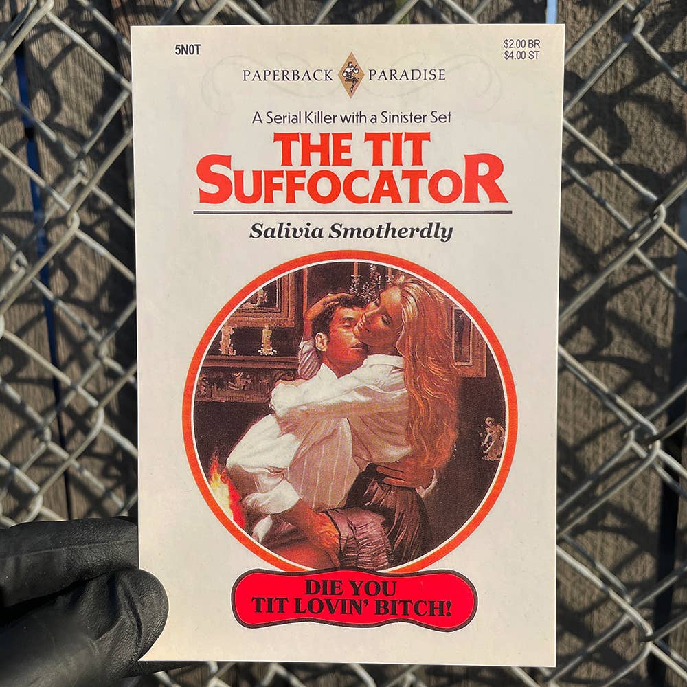 The Tit Suffocator Postcard