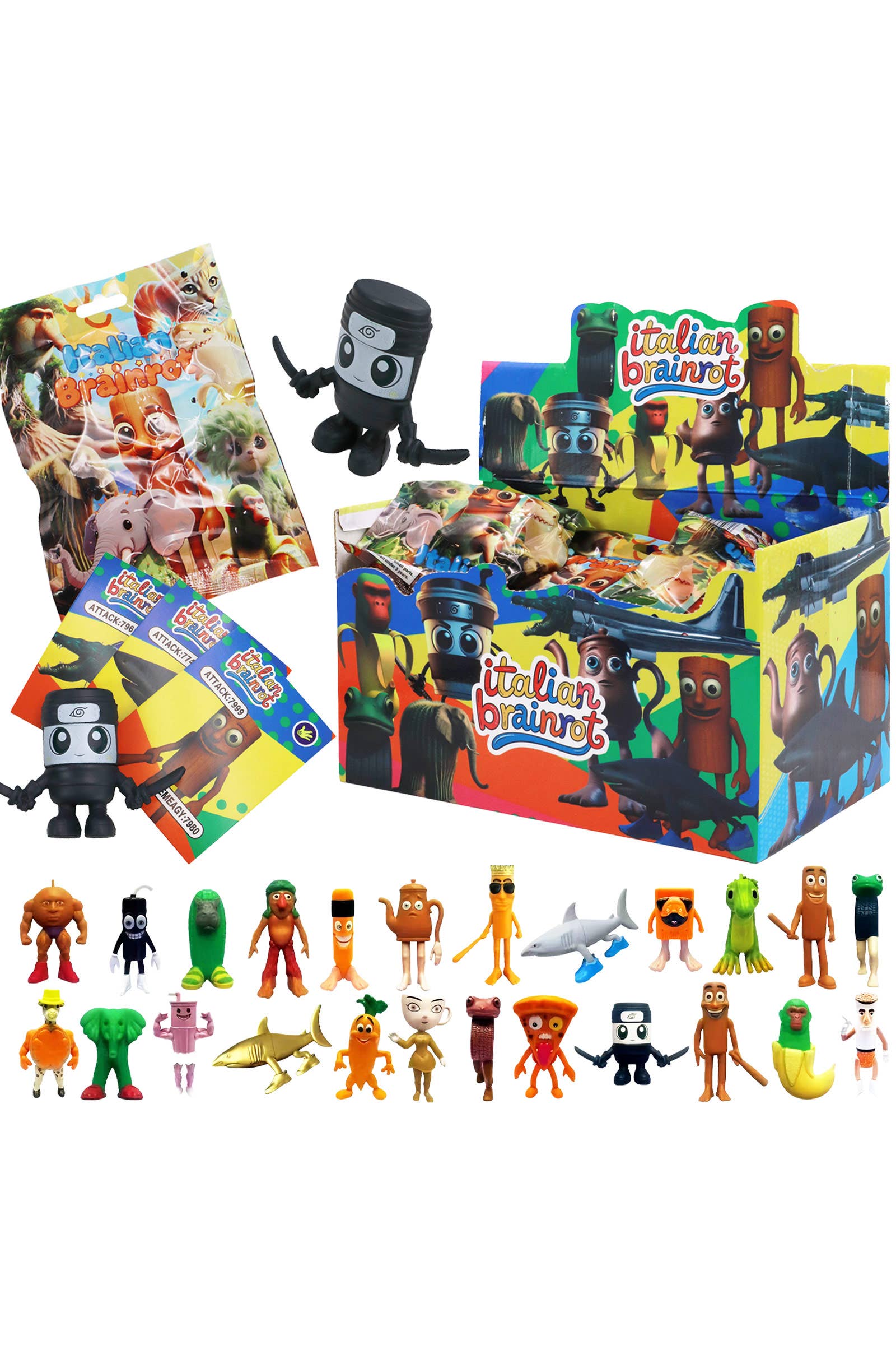 Brain Rot Meme Figurine Mystery Bag - 1 PC – Snark Gifts