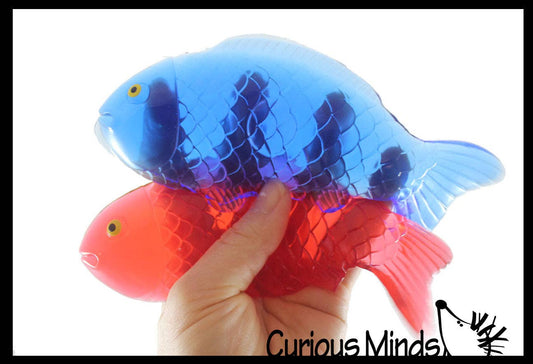 Large Fish Ultra Sticky Squishy Toy 1PC