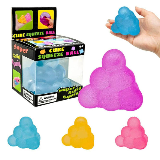 Sugar Squeeze Squishy – Bubble Pyramid Stress Ball