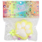 Animal Paw Lightly Flocked Pom Pom Sticky Mochi Squishy Bag -1PC