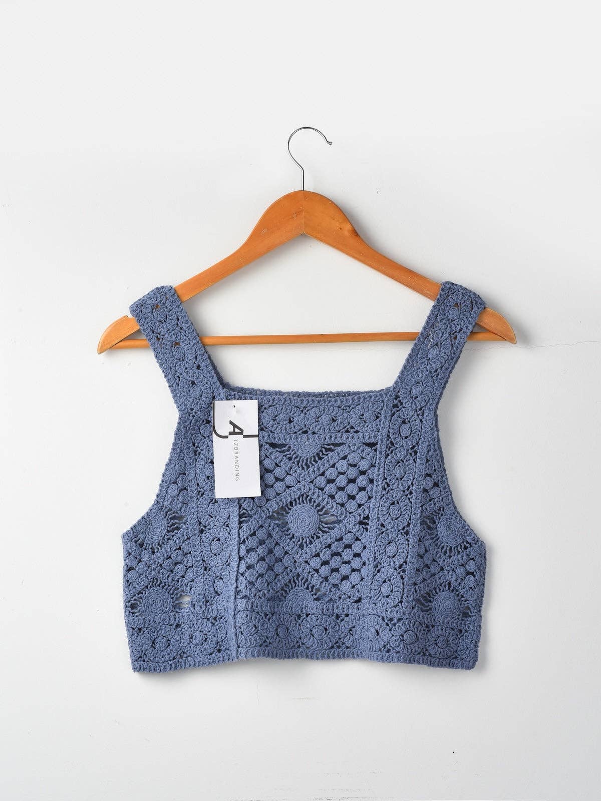 Funkyrel® Atzbranding Limited - Crosa - Vintage Crochet Camisole Tank Top