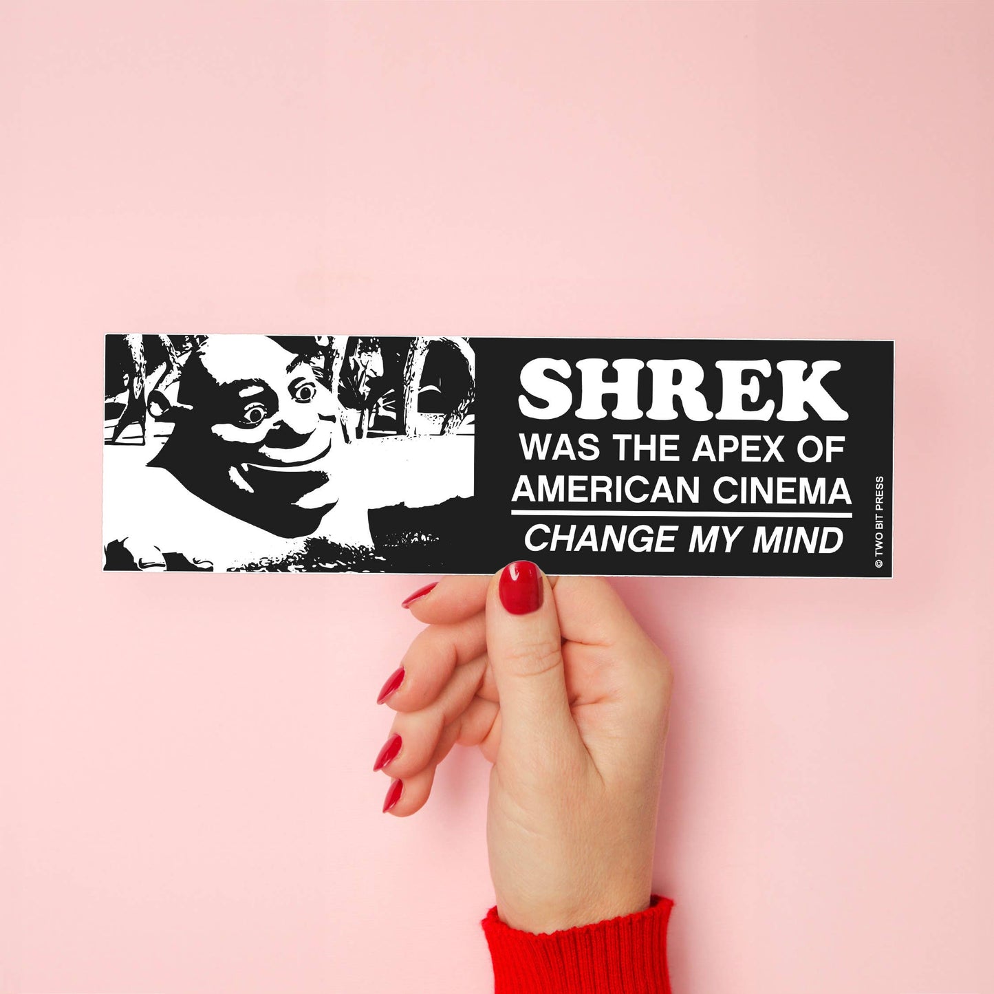 American Cinema Change my Mind Bumper Sticker