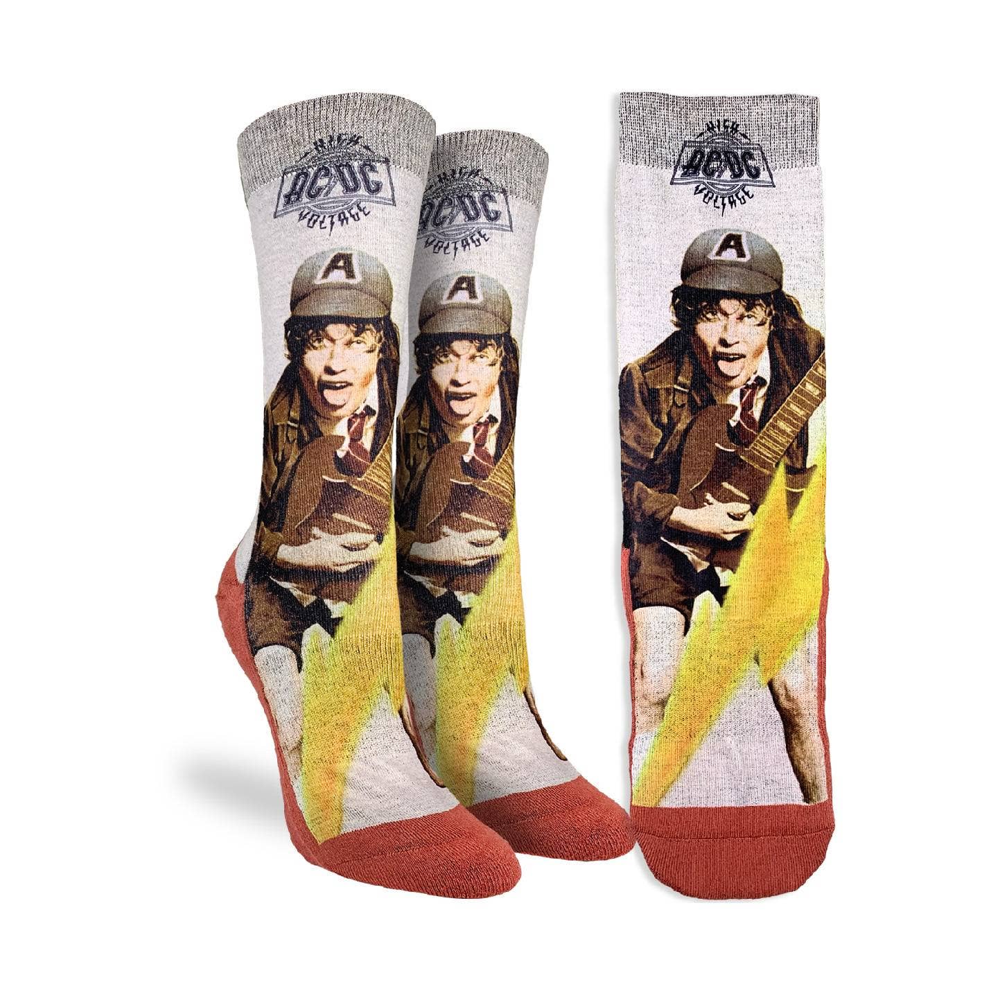 Good Luck Sock - Women's AC/DC, High Voltage Socks [CLEARANCE]