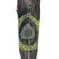Rising International Inc - Cotton Stonewashed BLK With Green Patch Circle Pant DT25801