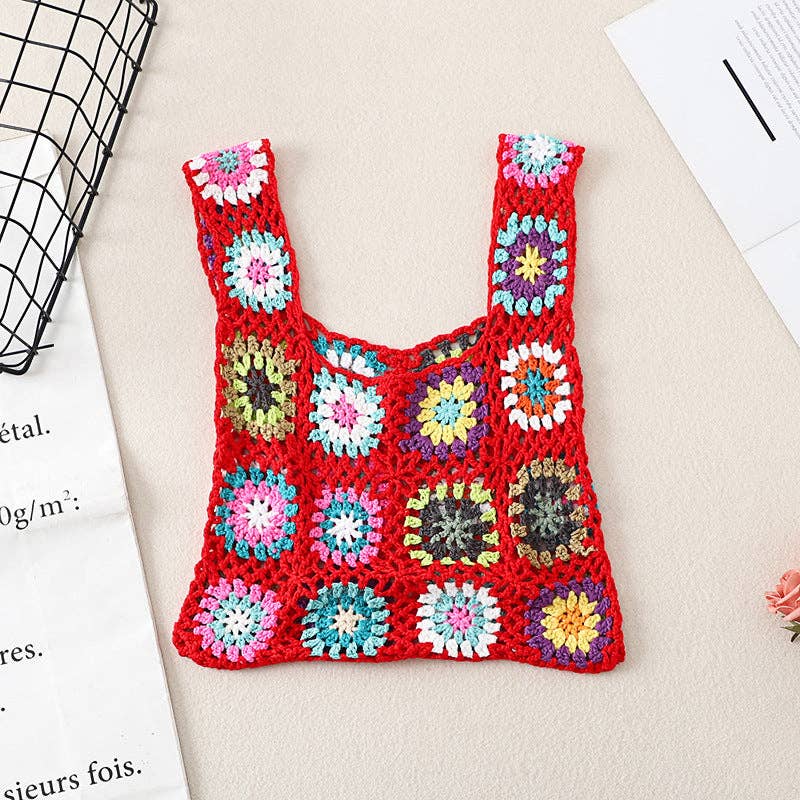 Funkyrel® Atzbranding Limited - Cosbai - Bohemian Vintage Crochet Bag