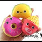 Fast Food Squishy Squeeze Stress Ball Soft Doh Filling 1PC