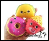 Fast Food Squishy Squeeze Stress Ball Soft Doh Filling 1PC