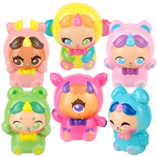 4" BLIND BAG SQUISH DOLL 1PC