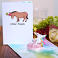 Pop Up Dancing Unicorn Card