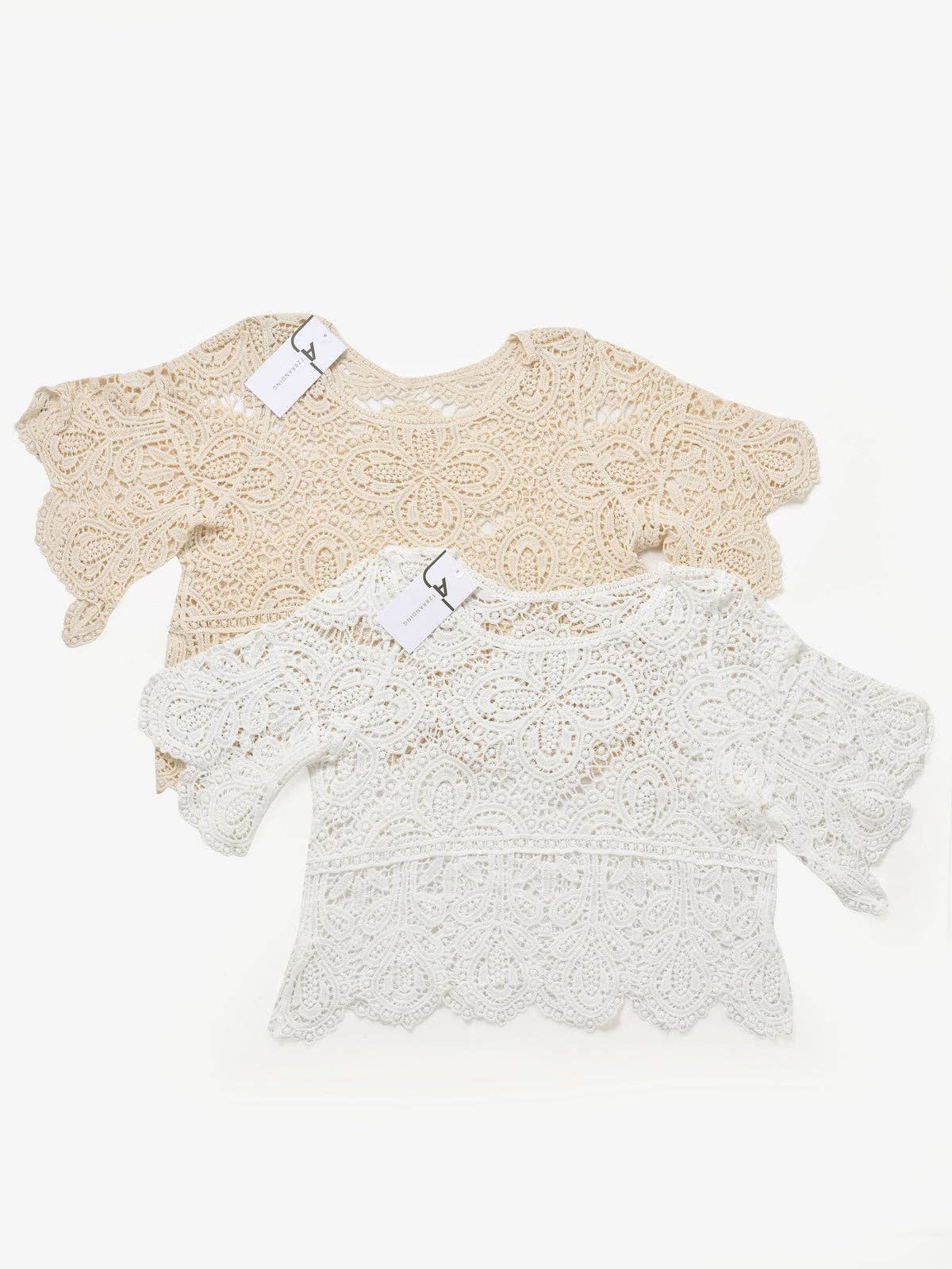 Funkyrel® Atzbranding Limited - Crosa - Crochet Hollow-Out Pullover Top