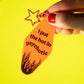 Hot in Psychotic Motel Keychain