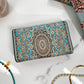 Umays Boho - Small Blue Wallet, Cute Boho Wallet, Handmade Wallet