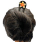 DK Hawaii - Plumeria Flower Wooden Hair Stick