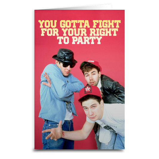 Beastie Boys Party Card