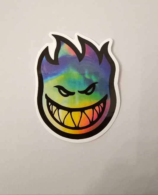 Rainbow Spitfire Sticker